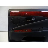 11 Lexus LS460 door panel, right rear, black short WB 67630-50M80