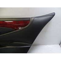 11 Lexus LS460 door panel, right rear, black short WB 67630-50M80