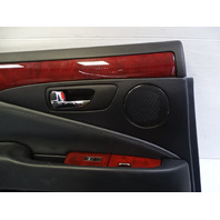 11 Lexus LS460 door panel, left rear, black short WB 67640-50M80