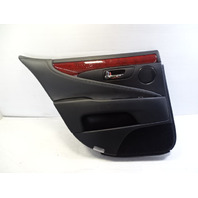 11 Lexus LS460 door panel, left rear, black short WB 67640-50M80