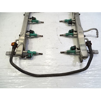 11 Lexus LS460 fuel rail w/ injectors, set of 8, 23250-38050