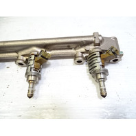 11 Lexus LS460 fuel injector rail w/injectors left 23815-38031