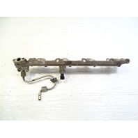 11 Lexus LS460 fuel injector rail w/injectors left 23815-38031