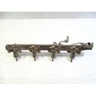 11 Lexus LS460 fuel injector rail w/injectors left 23815-38031