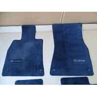 11 Lexus LS460 floor mats set interior black pt208-50001 pt208-50013