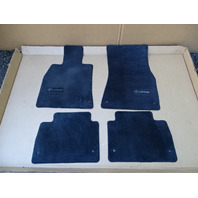 11 Lexus LS460 floor mats set interior black pt208-50001 pt208-50013