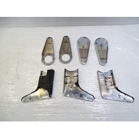 85 Mercedes R107 380SL trim set, seat hinge chrome covers