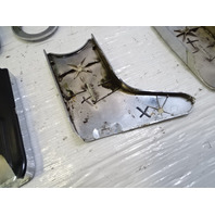 85 Mercedes R107 380SL trim set, seat hinge chrome covers