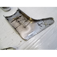 85 Mercedes R107 380SL trim set, seat hinge chrome covers