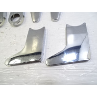 85 Mercedes R107 380SL trim set, seat hinge chrome covers
