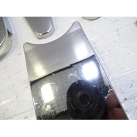 85 Mercedes R107 380SL trim set, seat hinge chrome covers