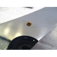 85 Mercedes R107 380SL trim set, door edge chrome covers, left / right