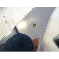 85 Mercedes R107 380SL trim set, door edge chrome covers, left / right