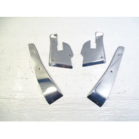85 Mercedes R107 380SL trim set, door edge chrome covers, left / right