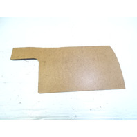 85 Mercedes R107 380SL trim, interior A-pillar cover, left lower, brown