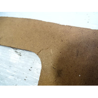 85 Mercedes R107 380SL trim, interior A-pillar cover, left lower, brown