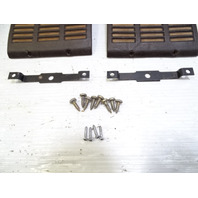 85 Mercedes R107 380SL trim set, dash speaker covers, brown
