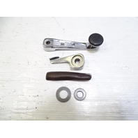 85 Mercedes R107 380SL handle, hard top / soft top release, brown
