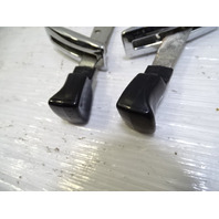 85 Mercedes R107 380SL seat back release levers, left and right
