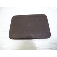 85 Mercedes R107 380SL trim, fuse box cover, brown, passenger footwell