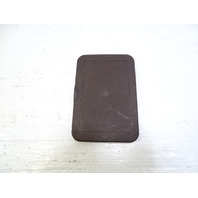 85 Mercedes R107 380SL trim, fuse box cover, brown, passenger footwell
