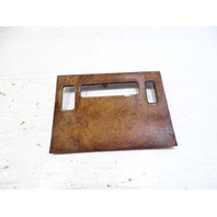 85 Mercedes R107 380SL wood trim, climate control surround, burlwood