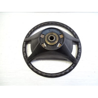 85 Mercedes R107 380SL steering wheel, black 1264640017