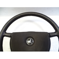 85 Mercedes R107 380SL steering wheel, black 1264640017