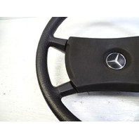 85 Mercedes R107 380SL steering wheel, black 1264640017