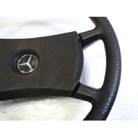 85 Mercedes R107 380SL steering wheel, black 1264640017