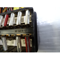 85 Mercedes R107 380SL fuse box 1075400450