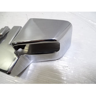 85 Mercedes R107 380SL trim, B pillar cover, right chrome 1076930435
