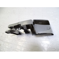 85 Mercedes R107 380SL trim, B pillar cover, right chrome 1076930435