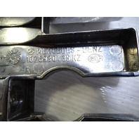 85 Mercedes R107 380SL trim, B pillar cover, right chrome 1076930435