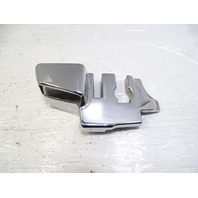 85 Mercedes R107 380SL trim, B pillar cover, left chrome 1076930335