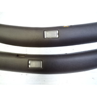 85 Mercedes R107 380SL trim set, interior, headliner sunvisor area, brown