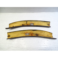 85 Mercedes R107 380SL trim set, interior, headliner sunvisor area, brown