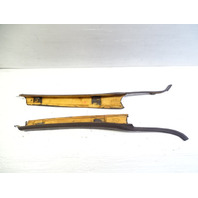 85 Mercedes R107 380SL trim set, interior, A-pillar covers, brown
