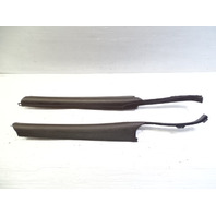 85 Mercedes R107 380SL trim set, interior, A-pillar covers, brown