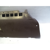 85 Mercedes R107 380SL trim, interior, lower dash kick panel, right, brown 1078303645
