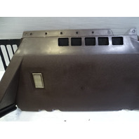 85 Mercedes R107 380SL trim, interior, lower dash kick panel, right, brown 1078303645