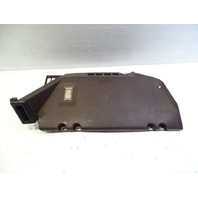 85 Mercedes R107 380SL trim, interior, lower dash kick panel, right, brown 1078303645