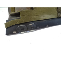 85 Mercedes R107 380SL trim, interior, lower dash kick panel, right, brown 1078303645