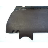 85 Mercedes R107 380SL trim, interior, lower dash kick panel, left, brown 1078303545