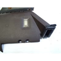 85 Mercedes R107 380SL trim, interior, lower dash kick panel, left, brown 1078303545