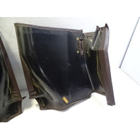 85 Mercedes R107 380SL trim set, interior quarter covers, brown