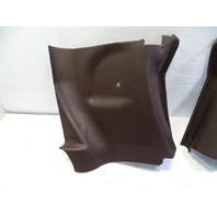 85 Mercedes R107 380SL trim set, interior quarter covers, brown