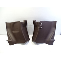 85 Mercedes R107 380SL trim set, interior quarter covers, brown