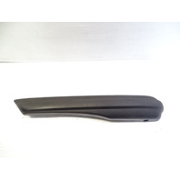 85 Mercedes R107 380SL trim, bumper end extension, left rear 1078801571