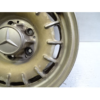 85 Mercedes R107 380SL wheel, 6.5x14 1264002102 ET30 silver